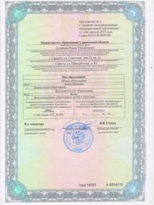 Лицензия лист 2